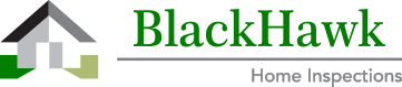 The Black Hawk Home Inspections logo